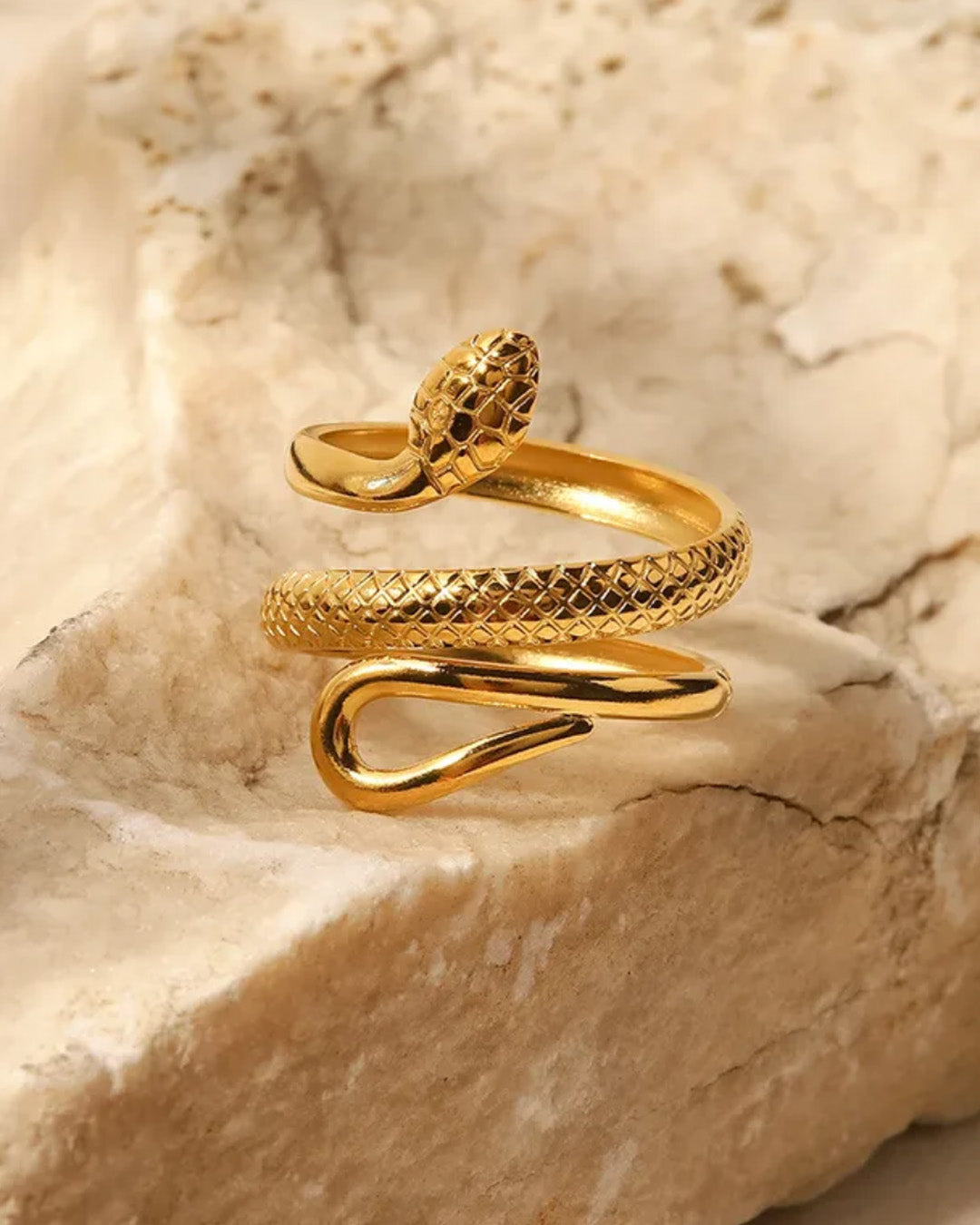 Serpent Wrap Ring