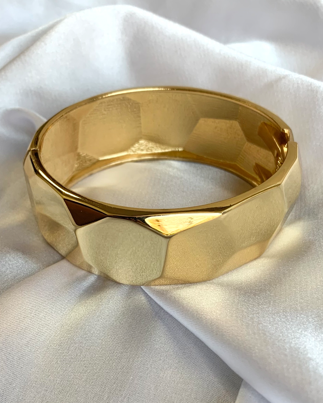 Edgy Charm Bangle
