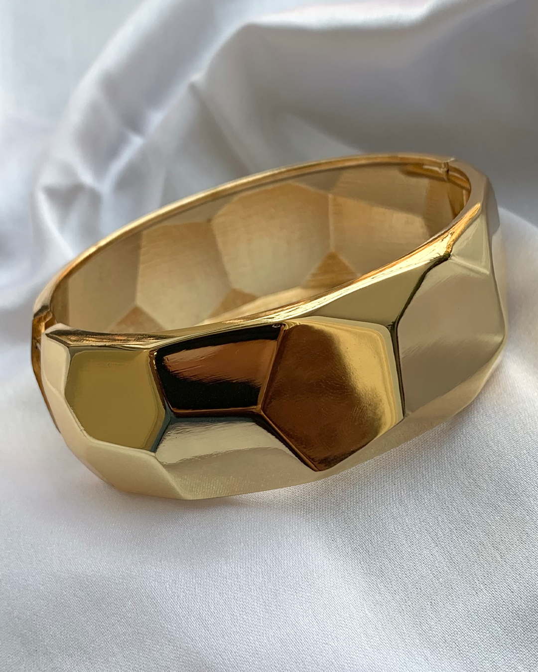 Edgy Charm Bangle