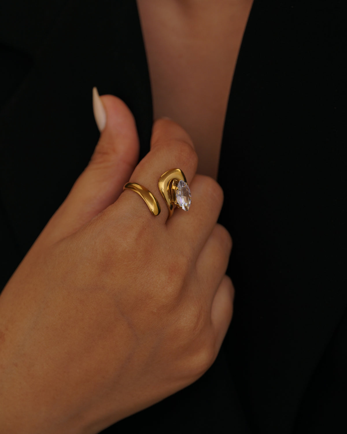 Contour Wrap Ring