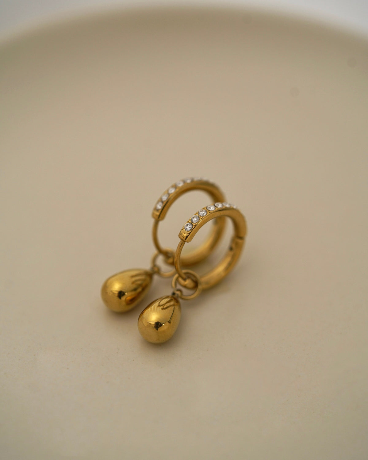 Rosemary Huggie Earrings