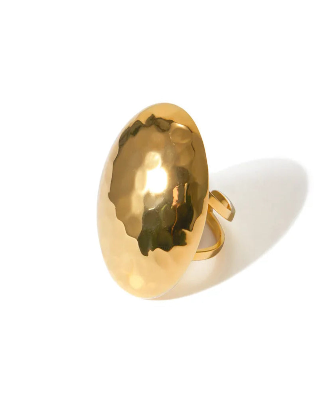 Hammered Glow Ring