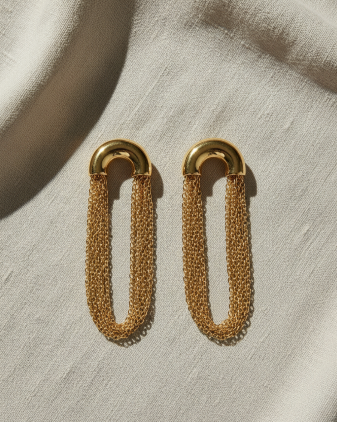 Gilded Earrings