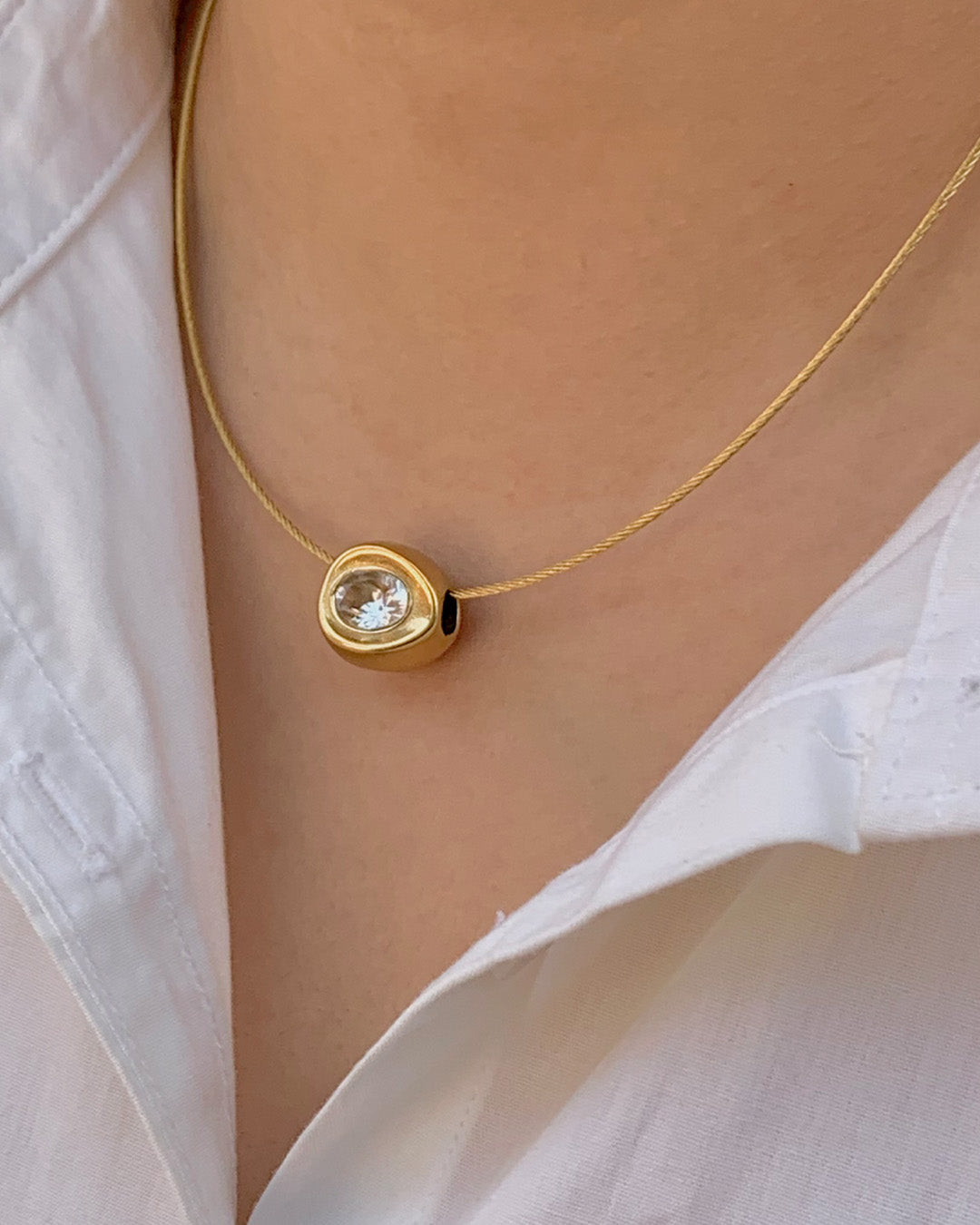 Golden Charm Pendant