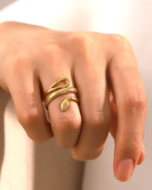 Serpent Wrap Ring