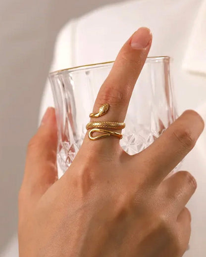Serpent Wrap Ring by Core Sensory