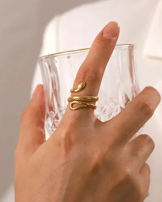 Serpent Wrap Ring by Core Sensory