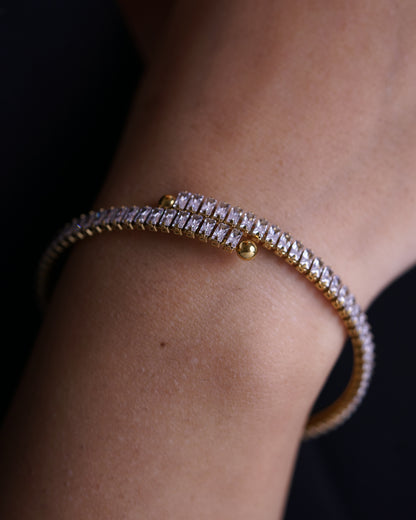 Edgy Shimmer Bracelet