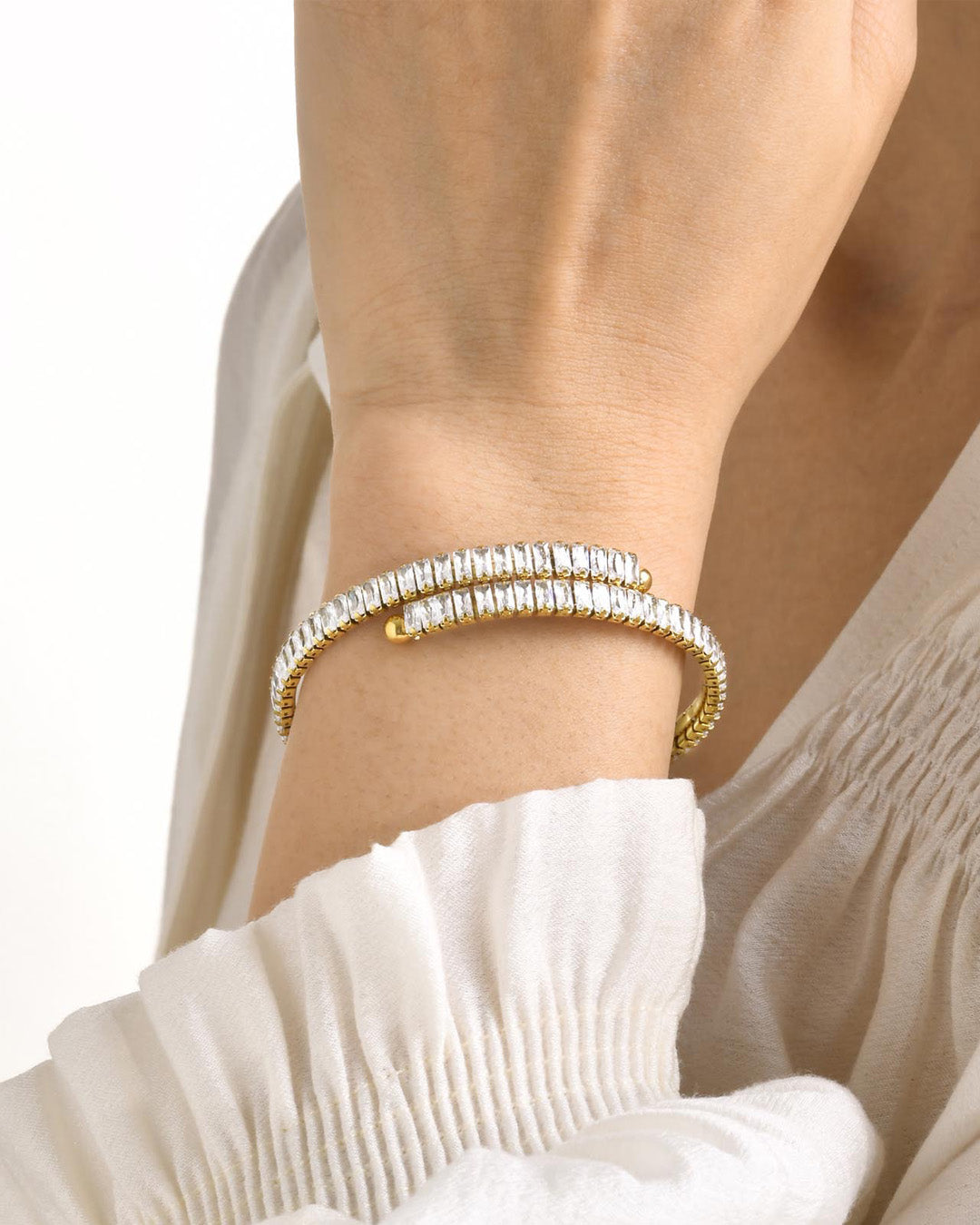 Edgy Shimmer Bracelet