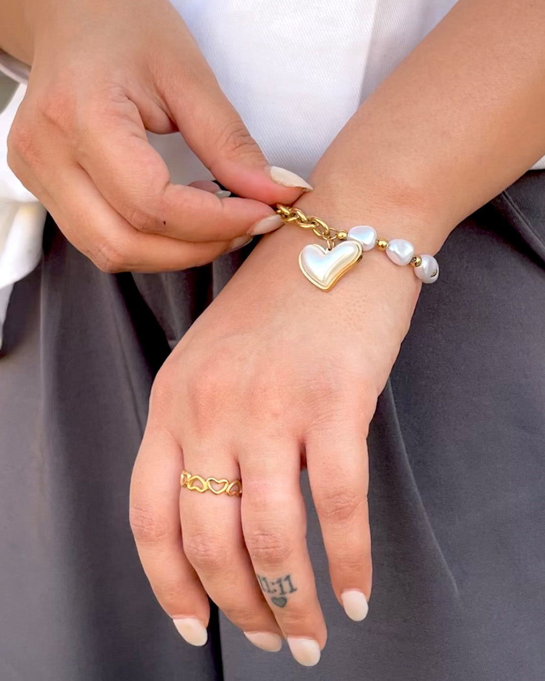 Beaded Love Bracelet