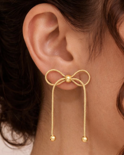 Elle Bow Earrings by Core Sensory