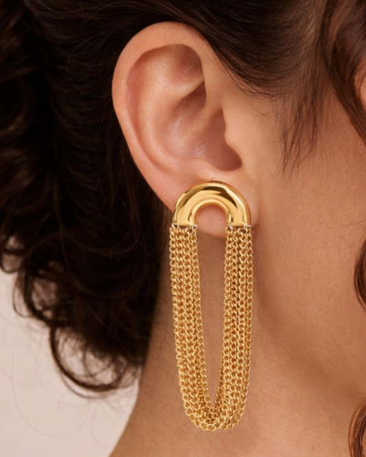 Gilded Earrings