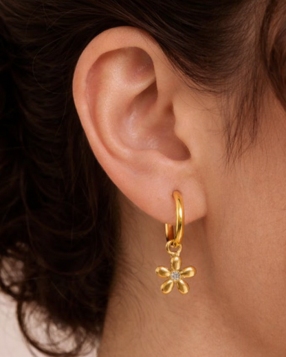 Mini Bloom Hoops Earrings by Core Sensory