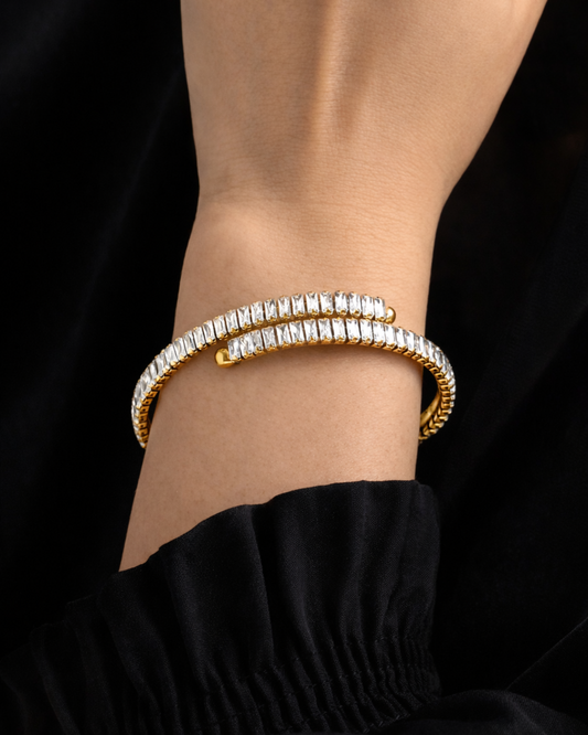 Edgy Shimmer Bracelet