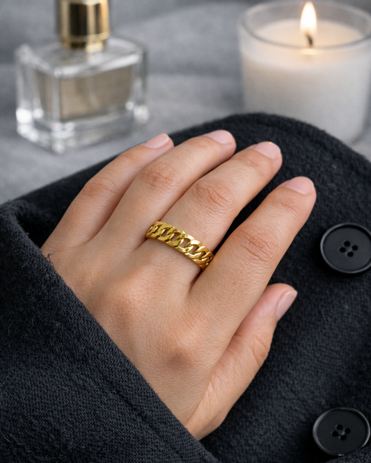 Knotted Chain Ring by Core Sensory