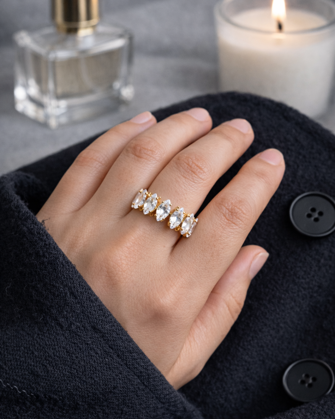 Luxe Arc Ring