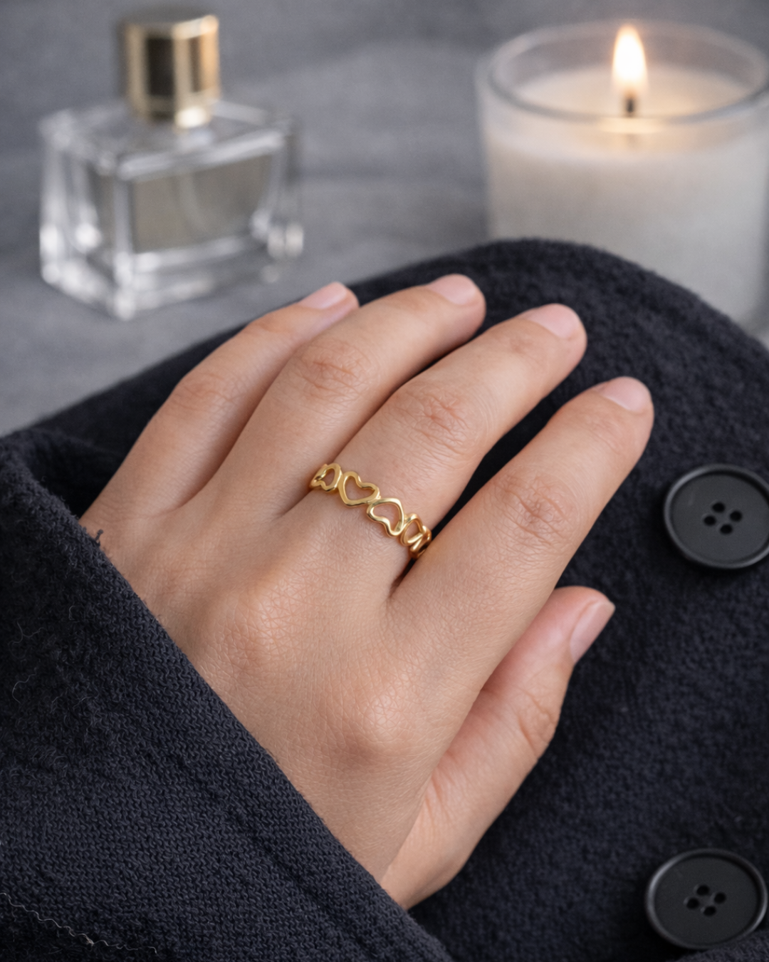 Infinite Hearts Ring