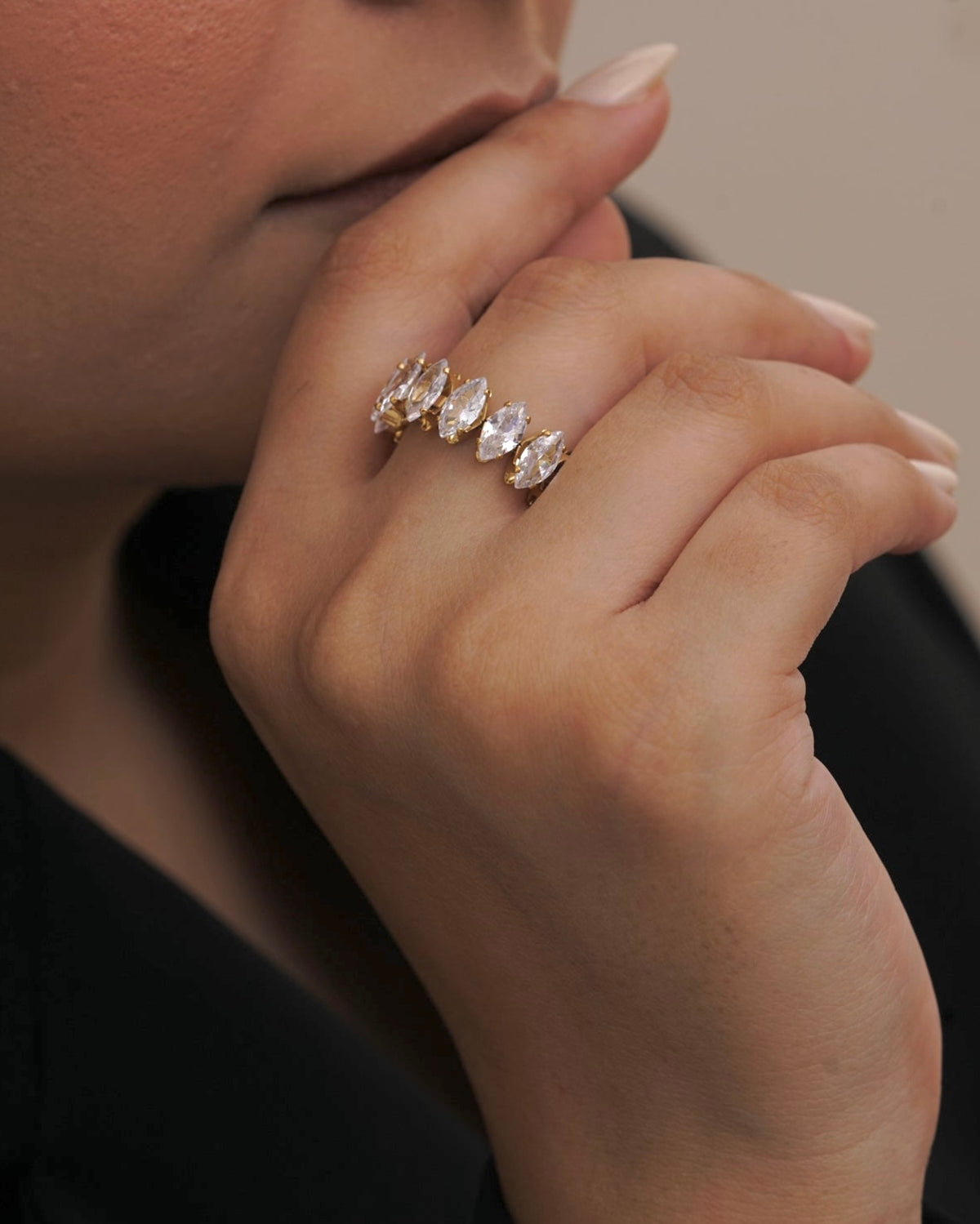 Luxe Arc Ring
