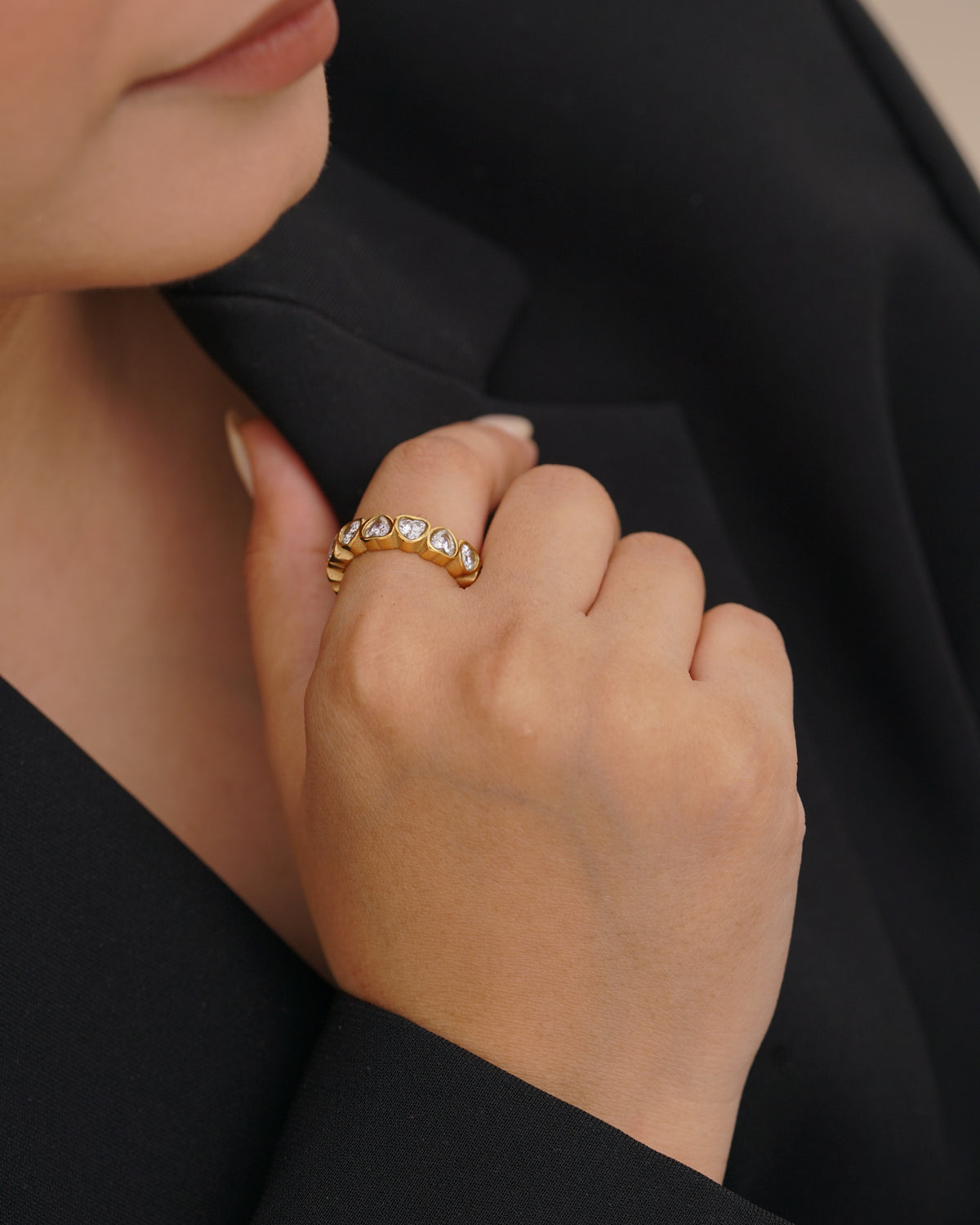 Eternity Heart Ring
