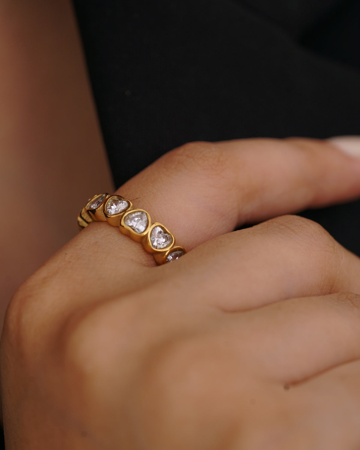 Eternity Heart Ring