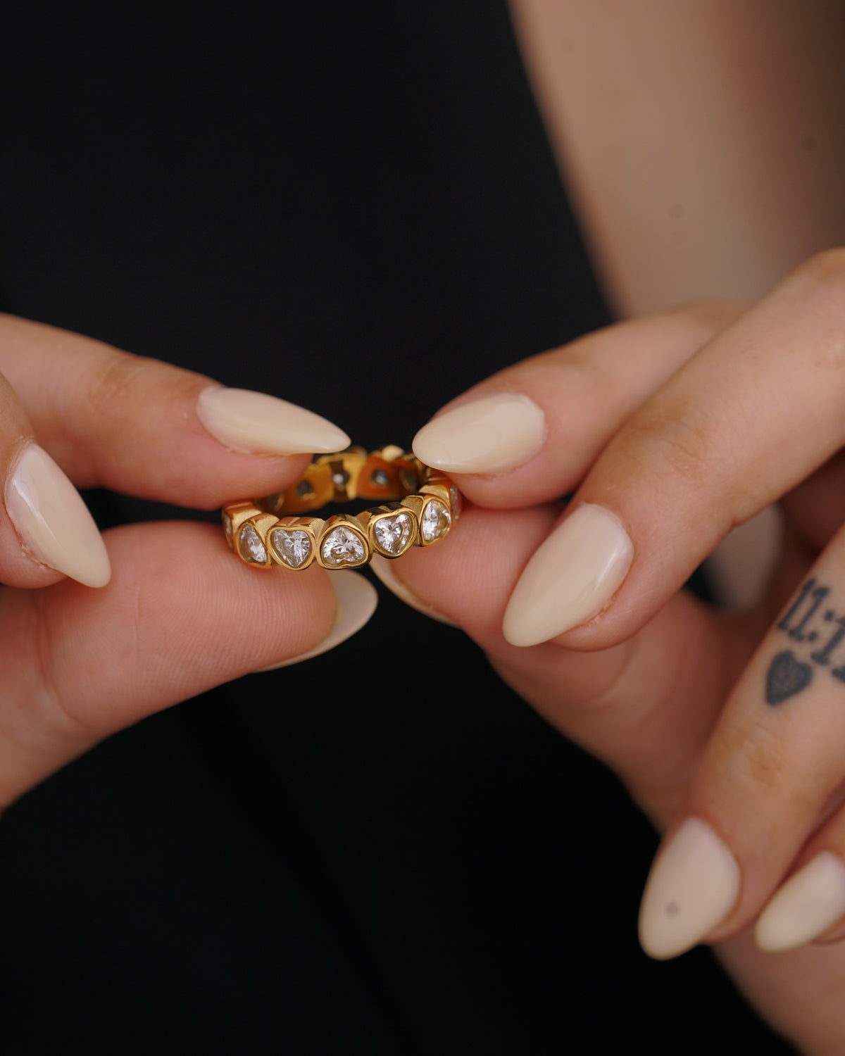 Eternity Heart Ring