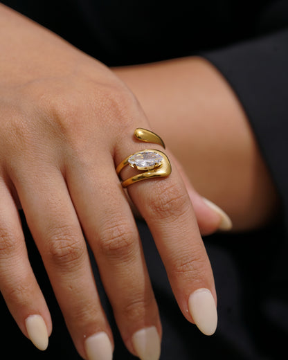 Contour Wrap Ring