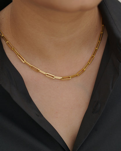Sleek Link Chain Necklace