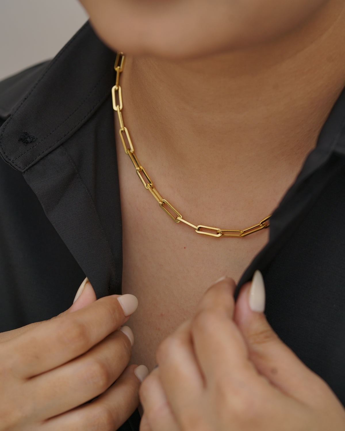 Sleek Link Chain Necklace