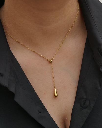 Dainty Drop Pendant Necklace
