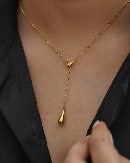Dainty Drop Pendant Necklace