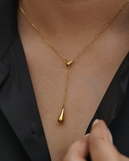 Dainty Drop Pendant Necklace