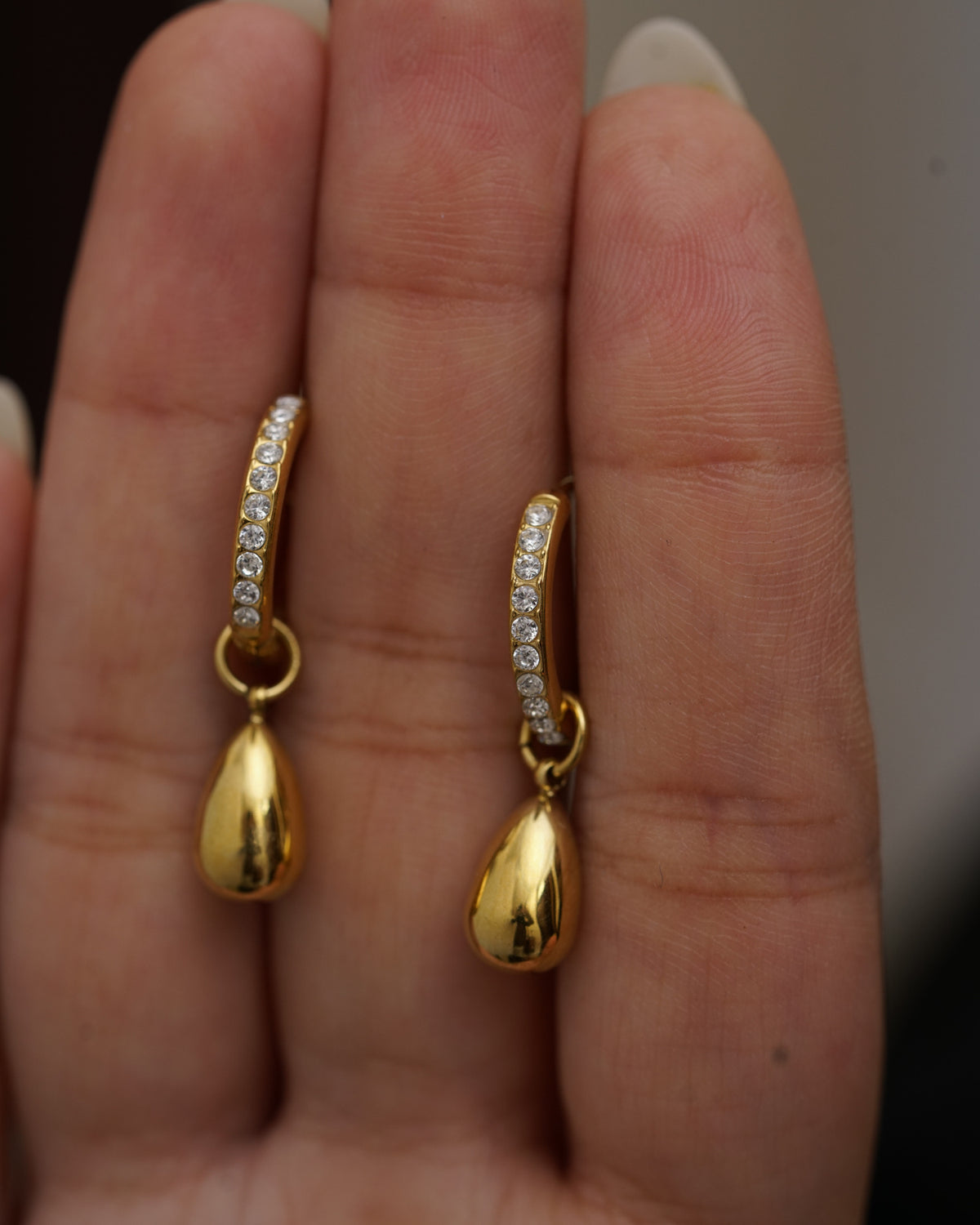 Rosemary Huggie Earrings
