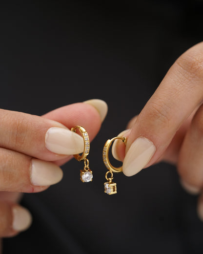 Bella Huggie Earrings