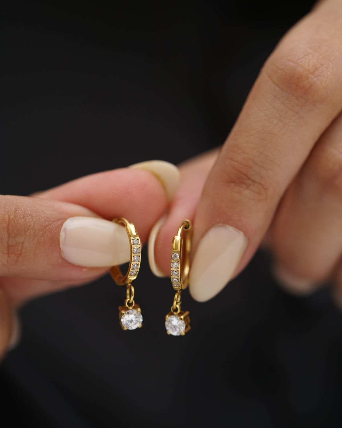 Bella Huggie Earrings