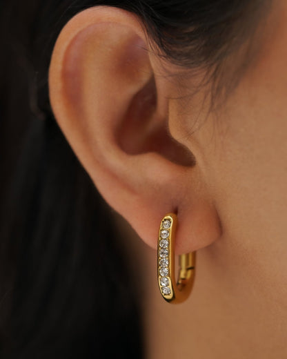 Mia Hoop Earrings