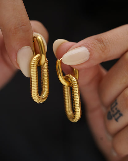 Echo Hoop Earrings