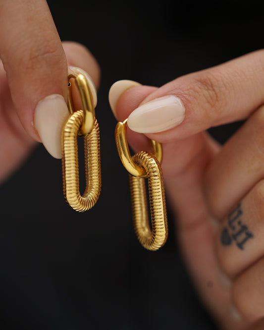 Echo Hoop Earrings