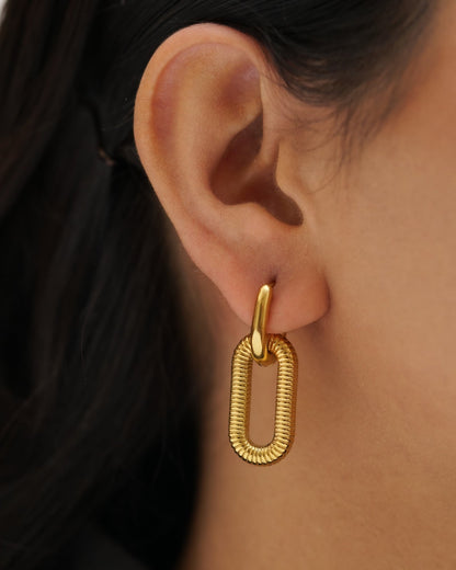 Echo Hoop Earrings