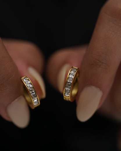 Christina Huggie Earrings