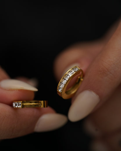 Christina Huggie Earrings