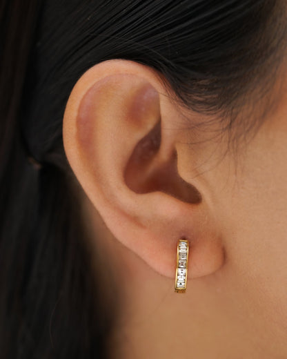 Christina Huggie Earrings