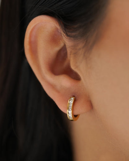 Christina Huggie Earrings