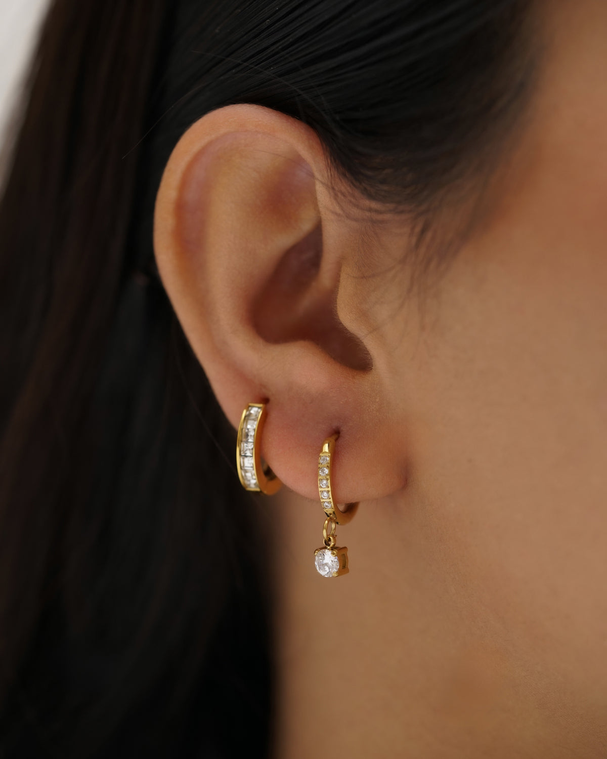 Bella Huggie Earrings
