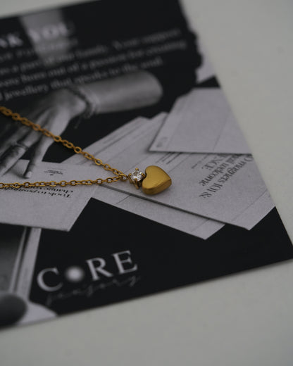 Celeste Heart Pendant Necklace