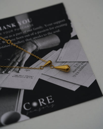 Dainty Drop Pendant Necklace