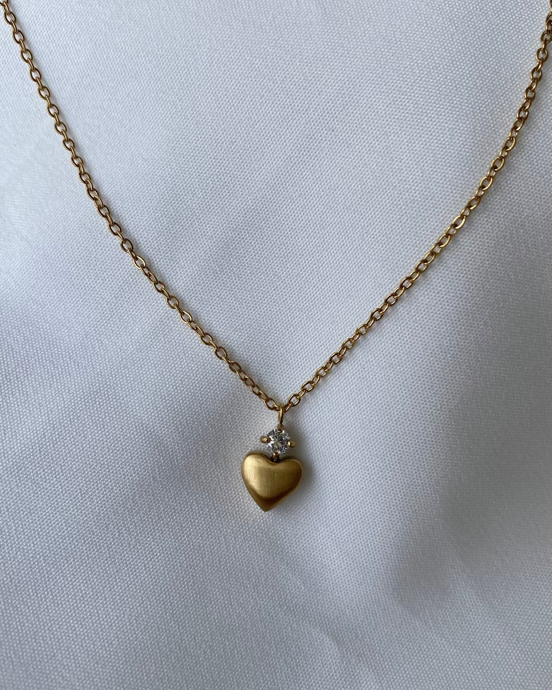 Celeste Heart Necklace