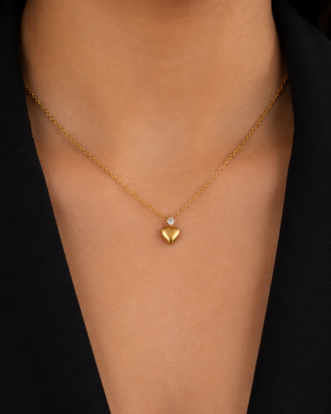 Celeste Heart Necklace