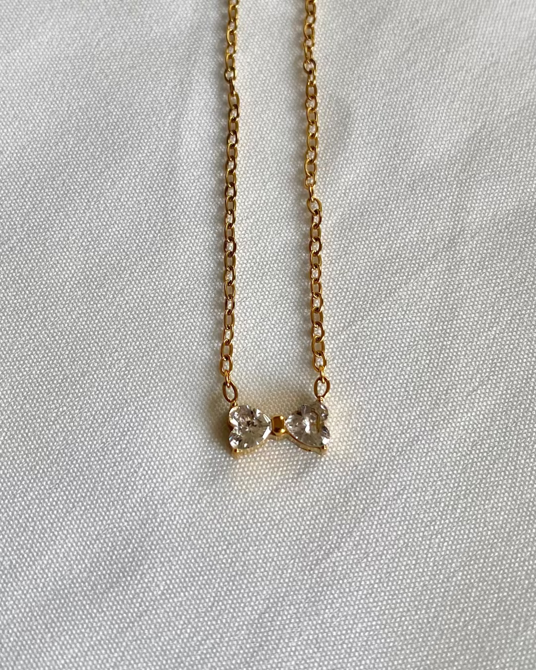 Baby Bow Necklace
