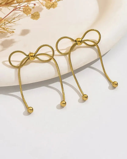 Elle Bow Earrings by Core Sensory