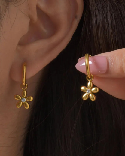 Mini Bloom Hoops Earrings by Core Sensory
